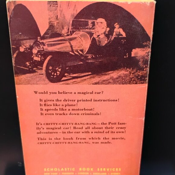 paperback Chitty Chitty Bang Bang youth novel fiction chapter book dated 1969 - Picture 2 of 11